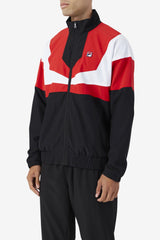 Men Sweatsuits &amp; Tracksuits | FILA Amar Track Jacket 002 BLACK / FILA RED / WHITE