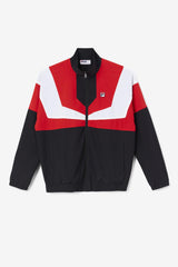Men Sweatsuits &amp; Tracksuits | FILA Amar Track Jacket 002 BLACK / FILA RED / WHITE