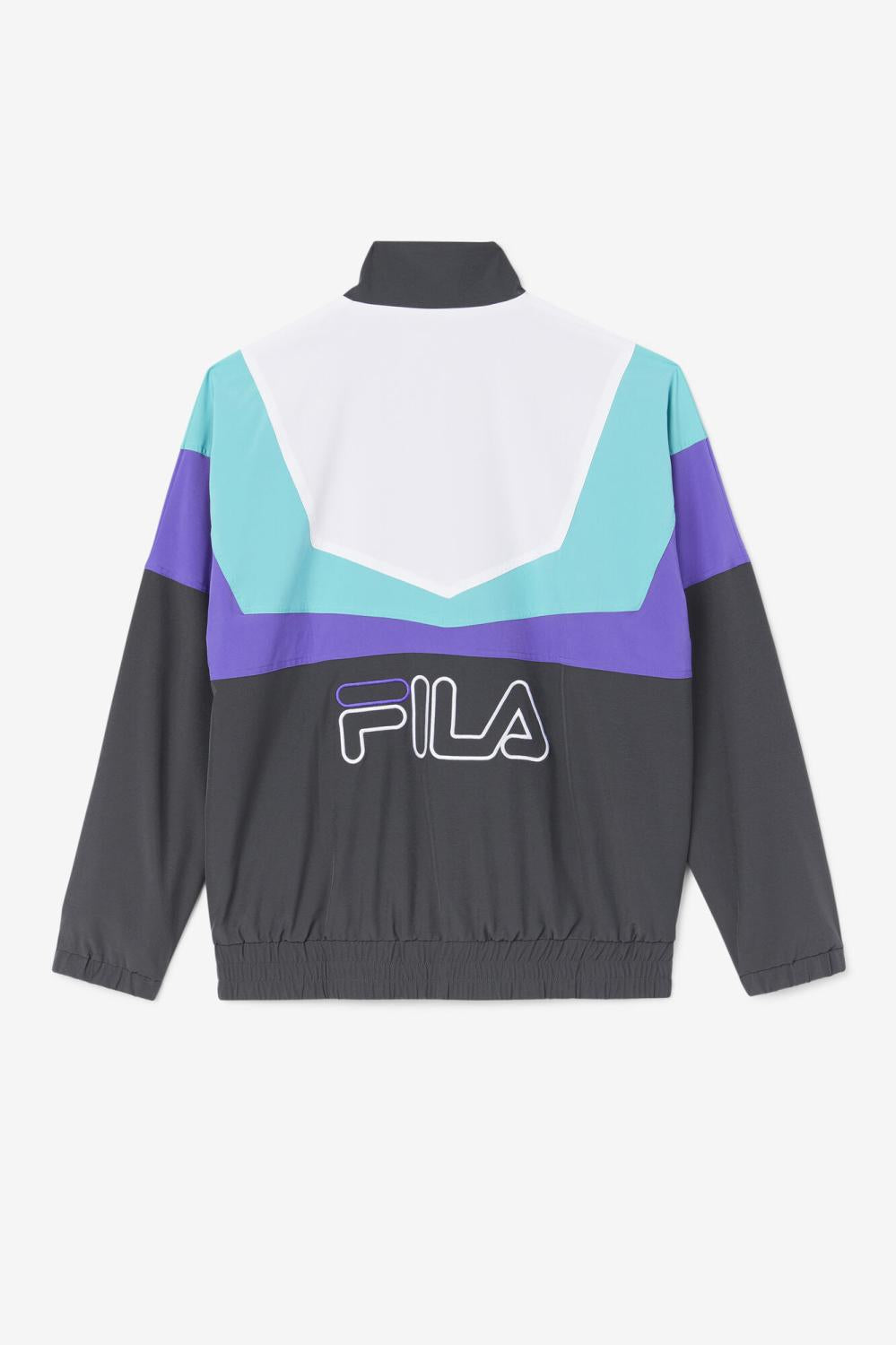 Men Sweatsuits &amp; Tracksuits | FILA Amar Track Jacket 050 DARK SHADOW / ELECTRIC PURPLE / CERAMIC / WHITE