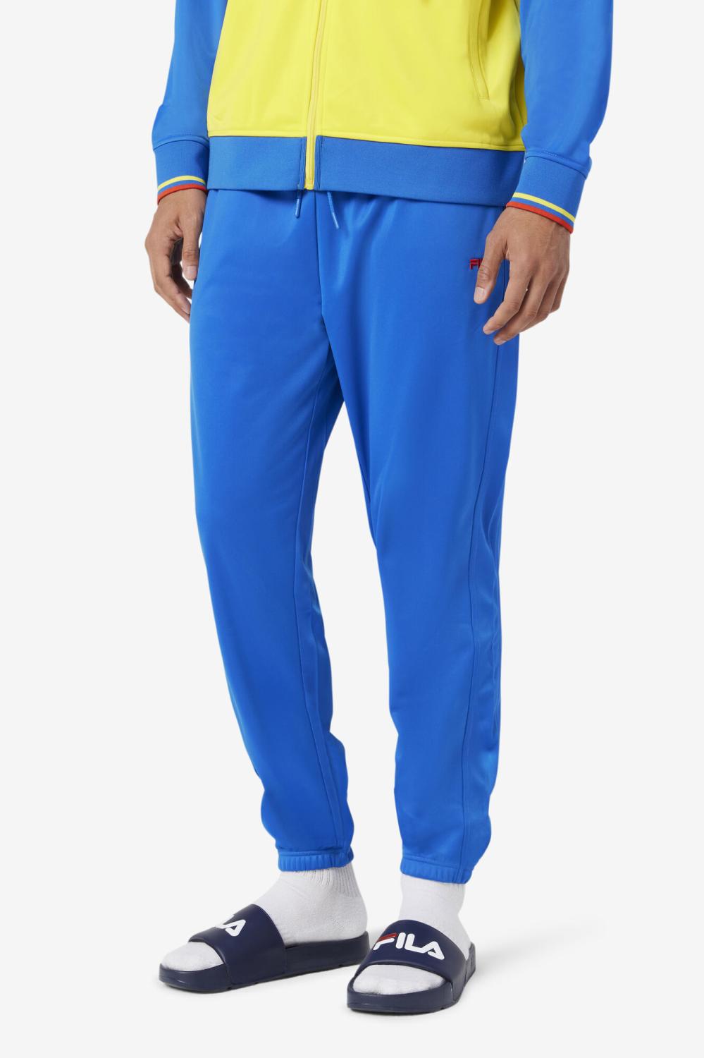 Men Sweatsuits &amp; Tracksuits | FILA Colombia Track Pant 446 LAPIS BLUE / FIERY RED