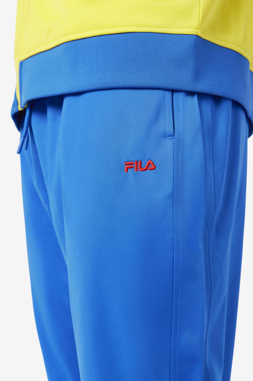 Men Sweatsuits &amp; Tracksuits | FILA Colombia Track Pant 446 LAPIS BLUE / FIERY RED
