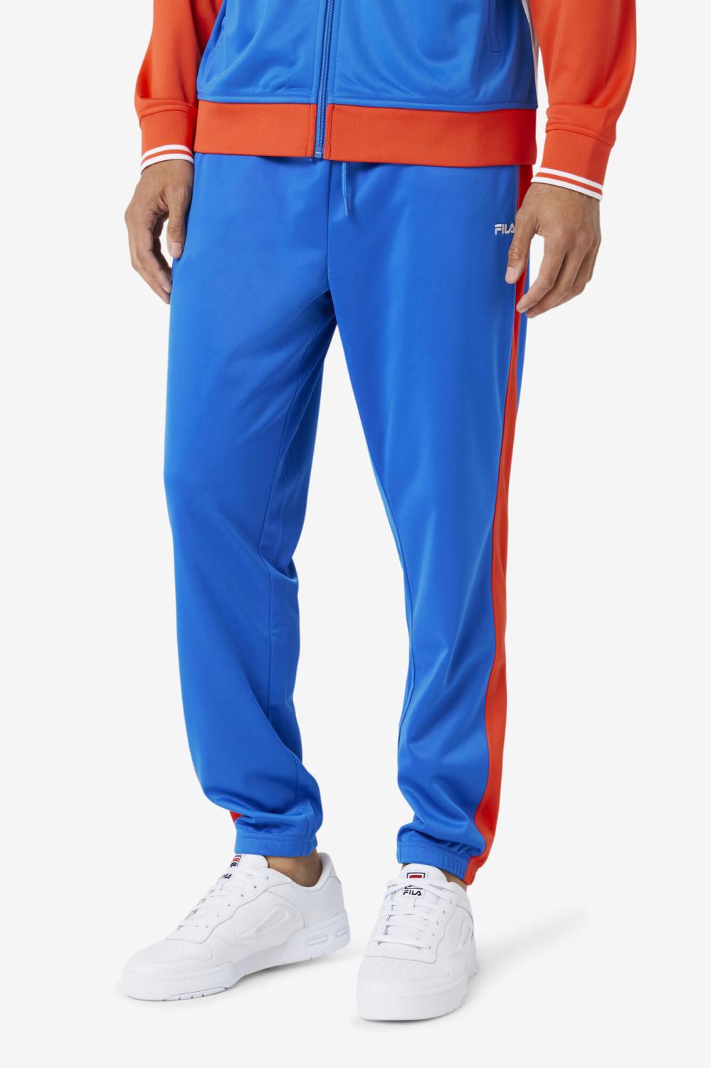 Men Sweatsuits &amp; Tracksuits | FILA Cuba Pant 466 PRINCESS BLUE / FIERY RED