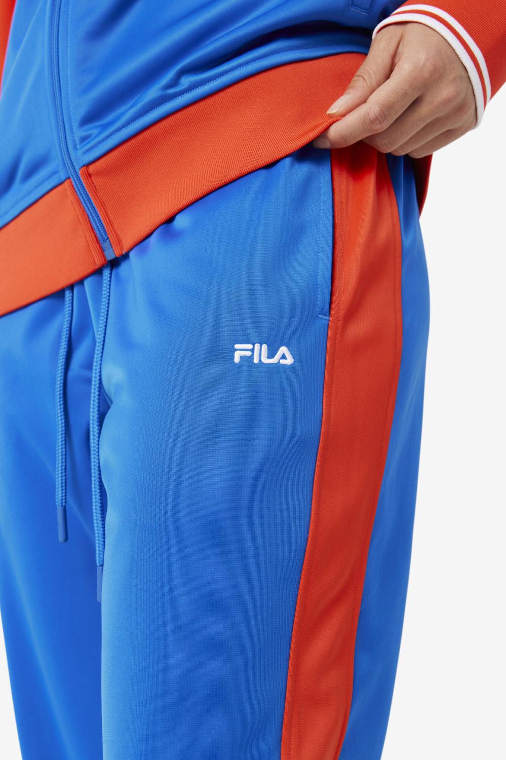 Men Sweatsuits &amp; Tracksuits | FILA Cuba Pant 466 PRINCESS BLUE / FIERY RED