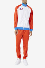 Men Sweatsuits &amp; Tracksuits | FILA Dominican Republic Pant 625 FIERY RED / WHITE
