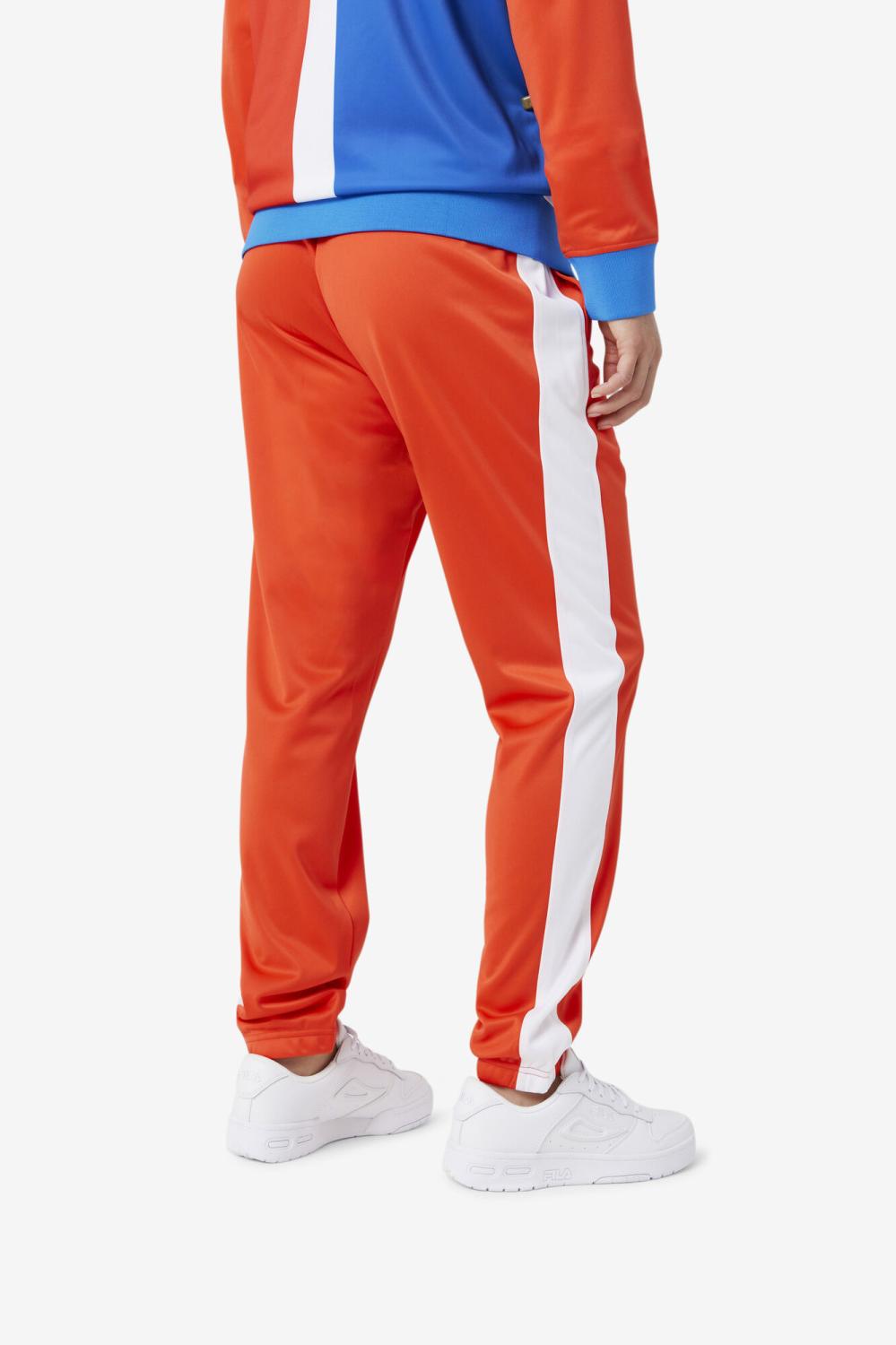Men Sweatsuits &amp; Tracksuits | FILA Dominican Republic Pant 625 FIERY RED / WHITE