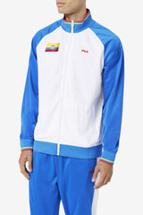 Men Sweatsuits &amp; Tracksuits | FILA Ecuador Track Jacket 100 WHITE / PRINCESS BLUE / FIERY RED / CYBER YELLOW