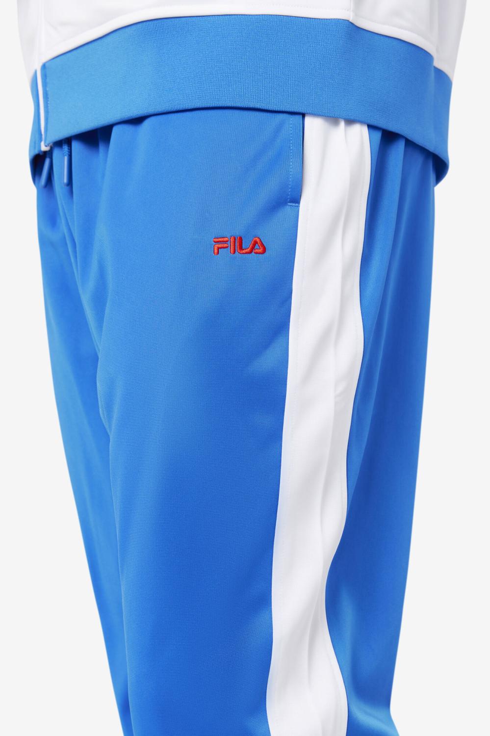 Men Sweatsuits &amp; Tracksuits | FILA Ecuador Track Pant 466 PRINCESS BLUE / WHITE / FIERY RED