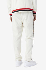 Men Sweatsuits &amp; Tracksuits | FILA Faras Windpant 132 GARDENIA / BLACK / FILA RED