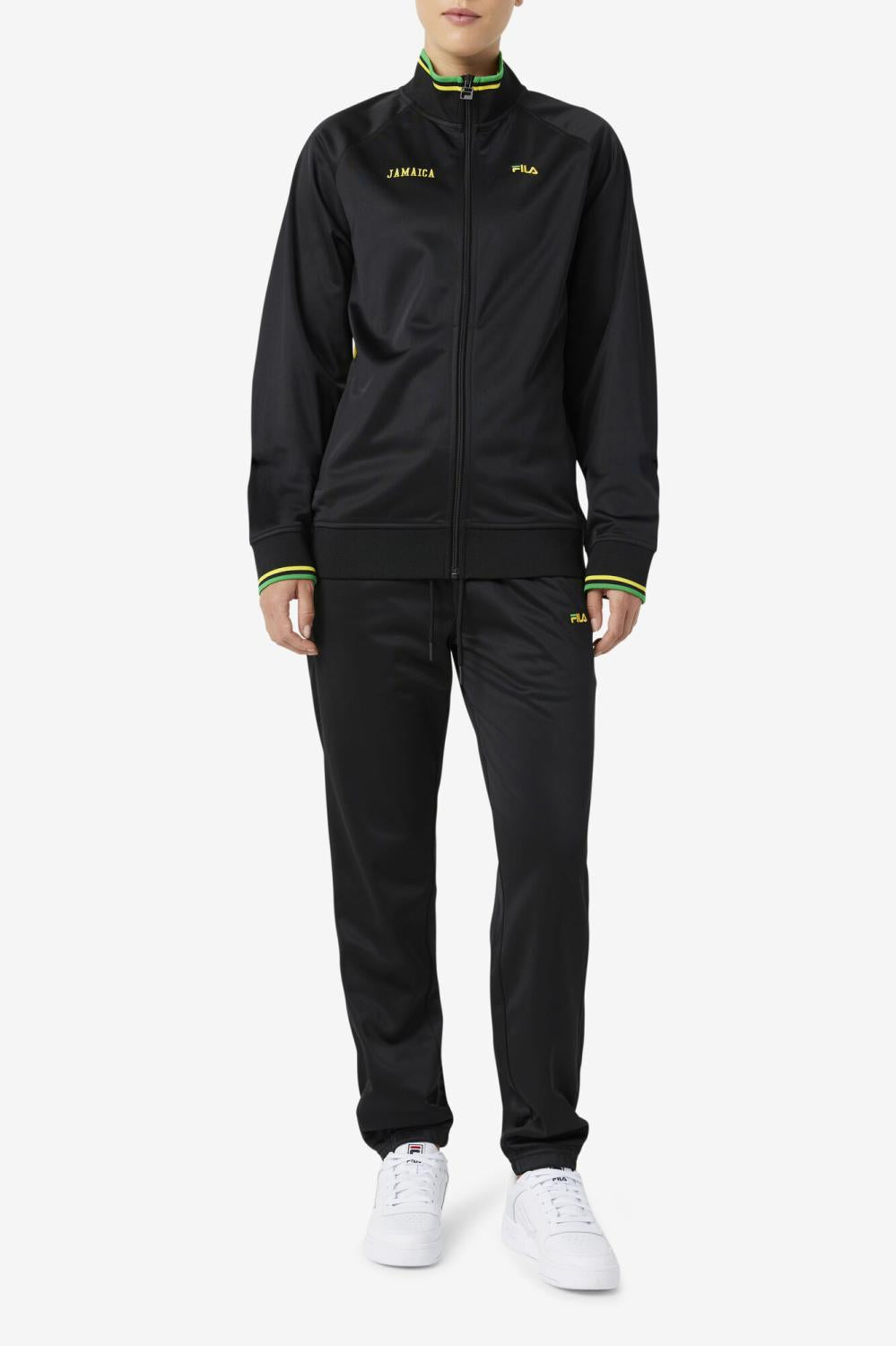 Men Sweatsuits &amp; Tracksuits | FILA Jamaica Pant 001 BLACK / WHITE