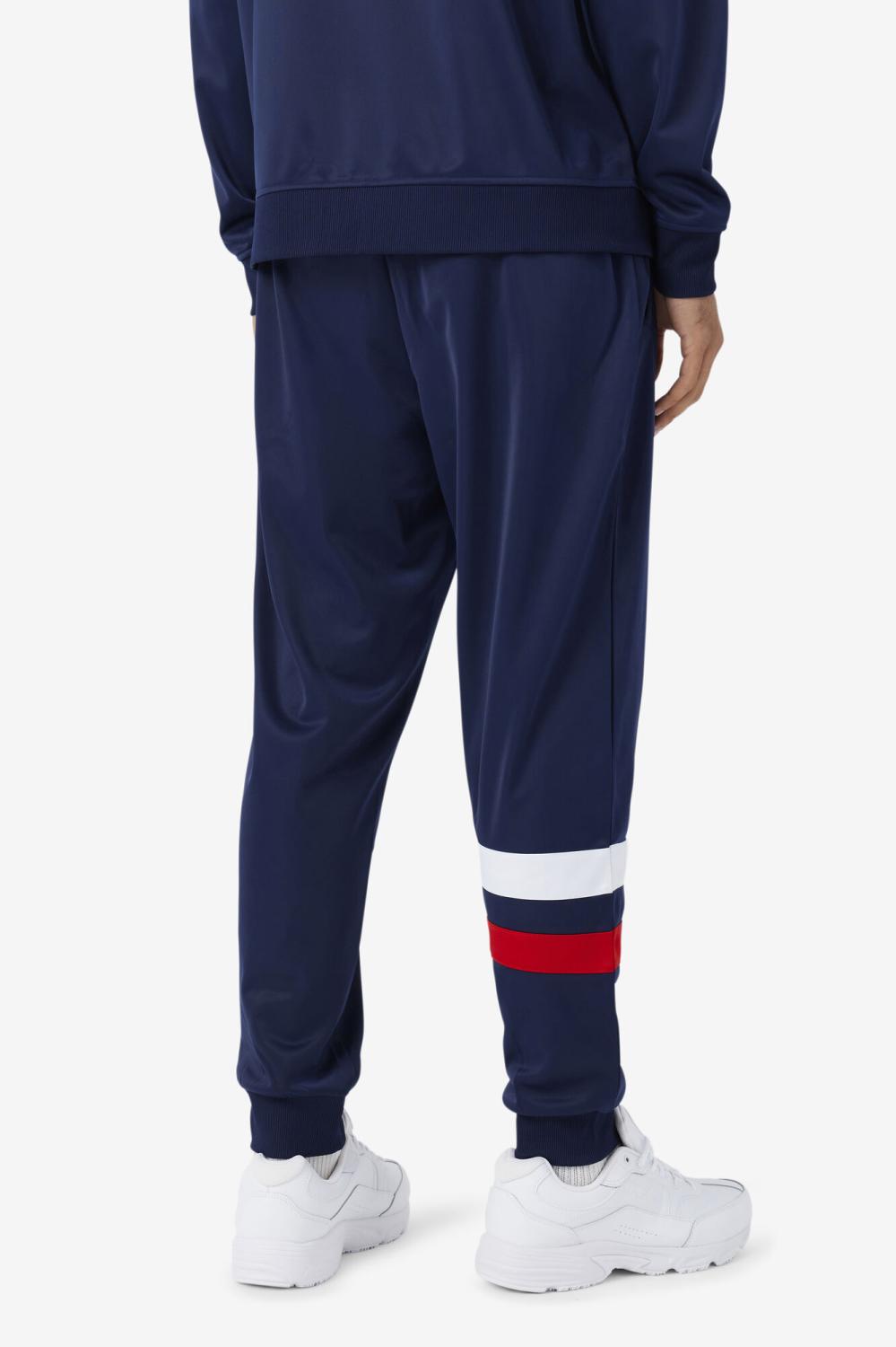 Men Sweatsuits &amp; Tracksuits | FILA Jaya Track Pant 410 FILA NAVY / FILA RED / WHITE