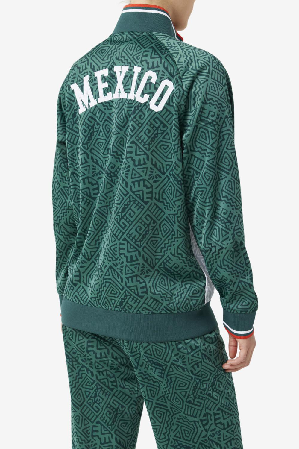 Men Sweatsuits &amp; Tracksuits | FILA Mexico Track Jacket 990 JUNE BUG / WHITE / FIERY RED