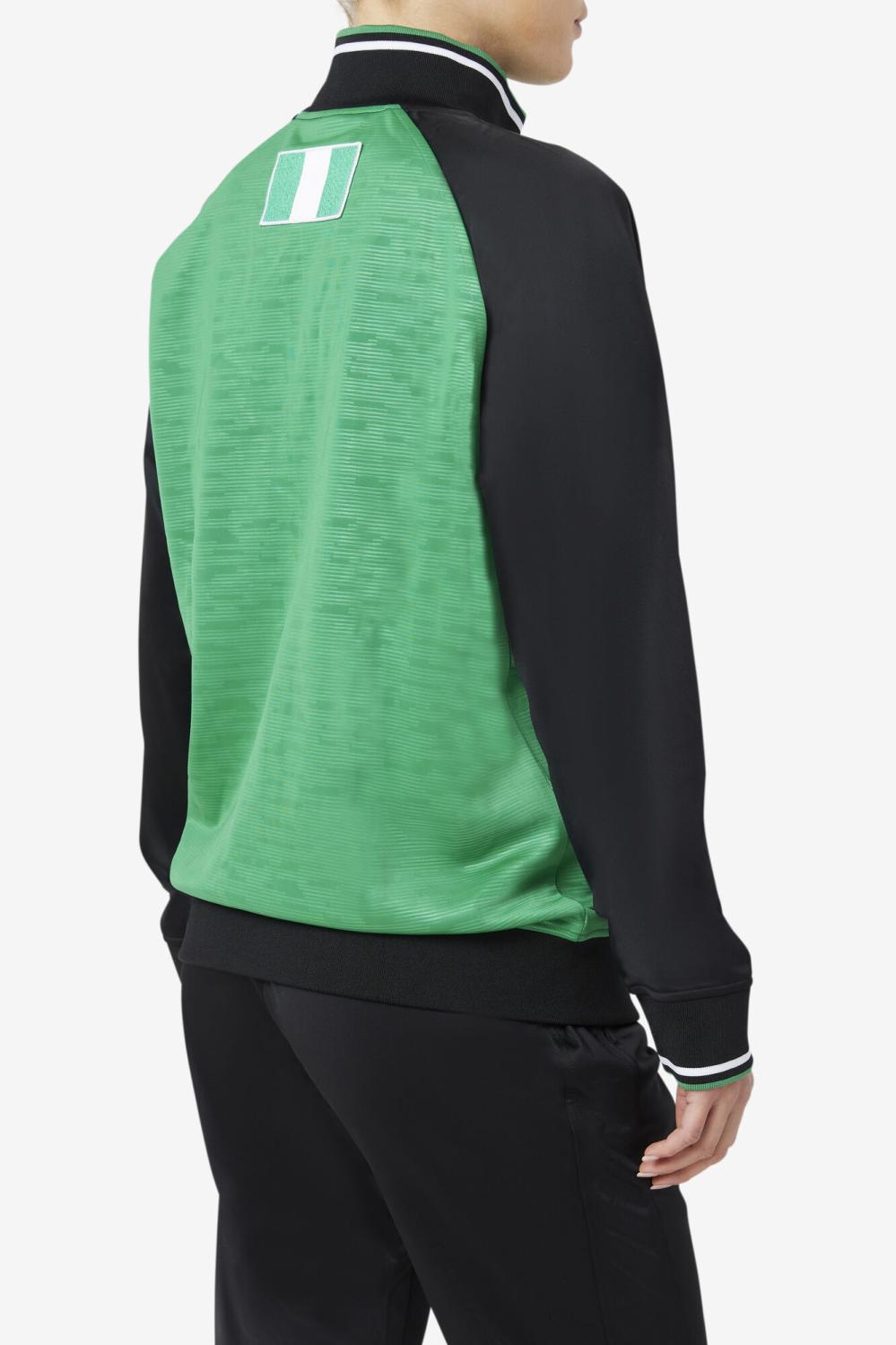 Men Sweatsuits &amp; Tracksuits | FILA Nigeria Track Jacket 284 JELLY BEAN / BLACK / WHITE