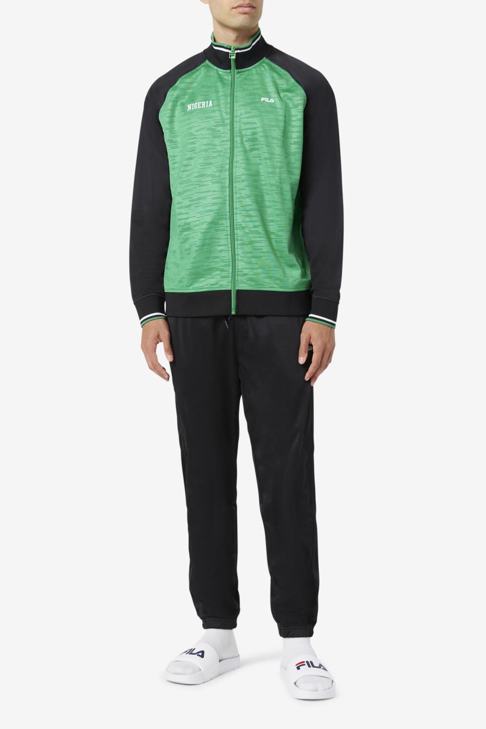 Men Sweatsuits &amp; Tracksuits | FILA Nigeria Track Pant 001 BLACK / WHITE