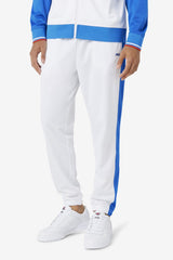 Men Sweatsuits &amp; Tracksuits | FILA Puerto Rico Pant 100 WHITE / PRINCESS BLUE
