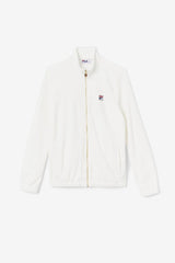 Men Sweatsuits &amp; Tracksuits | FILA Ravid Velour Jacket 172 EGRET