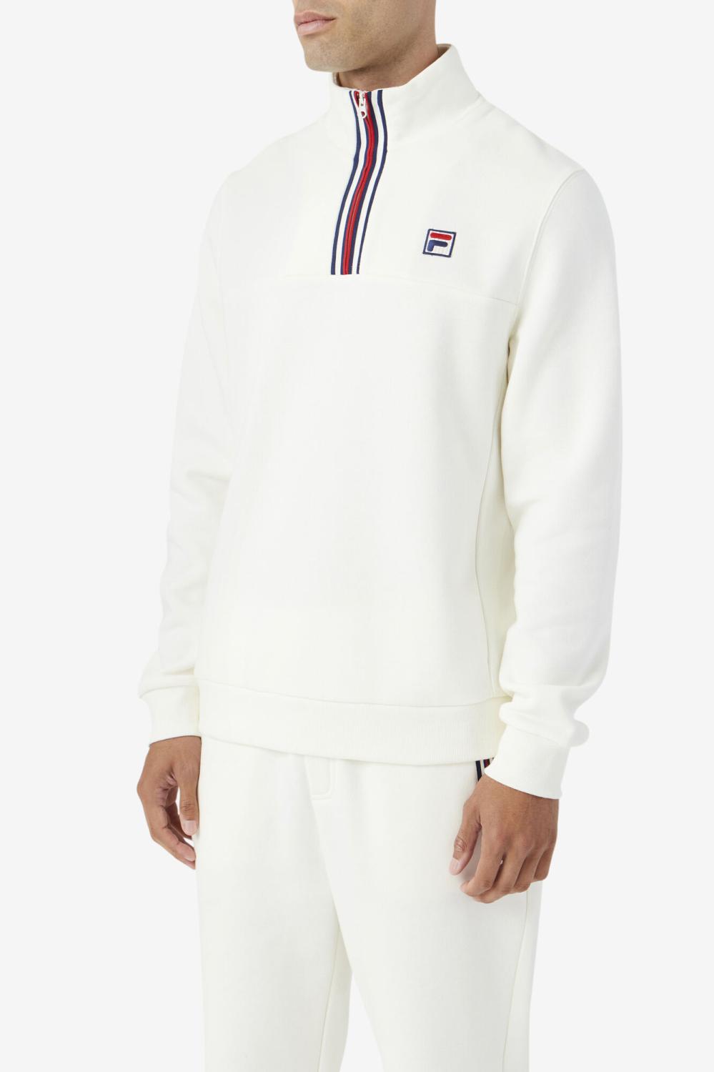 Men Sweatsuits &amp; Tracksuits | FILA Weston Half Zip 806 EGRET