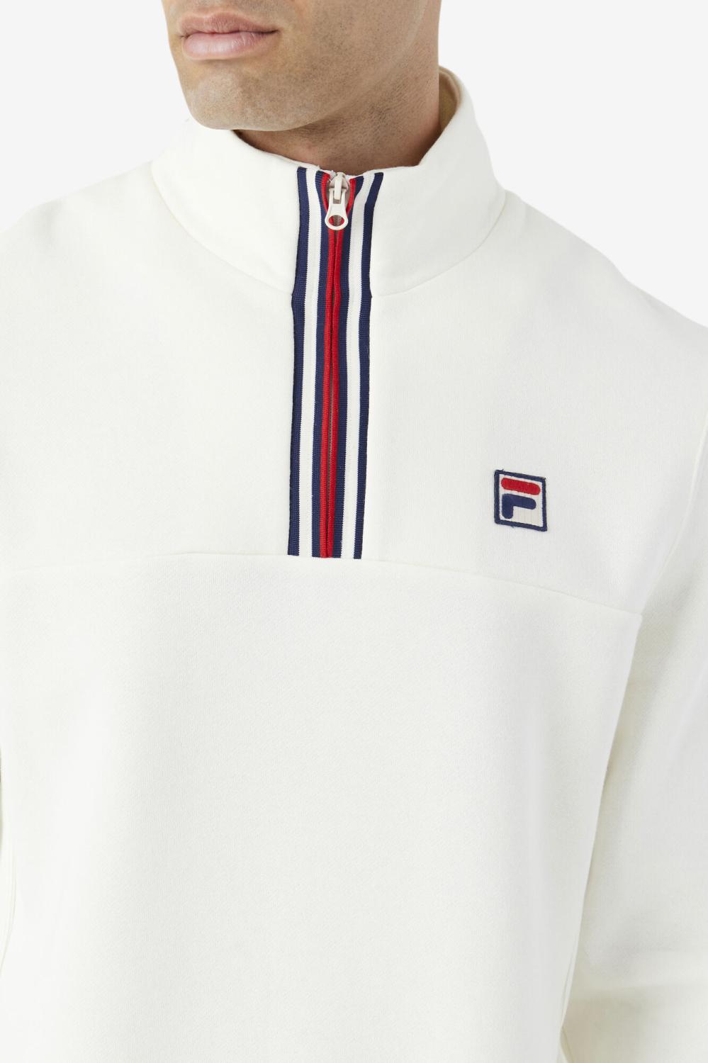 Men Sweatsuits &amp; Tracksuits | FILA Weston Half Zip 806 EGRET