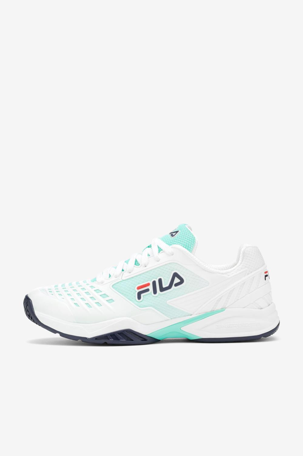 Men Tennis | FILA Men's Axilus 2 Energized 143 WHITE / NAVY / BEACH GLASS