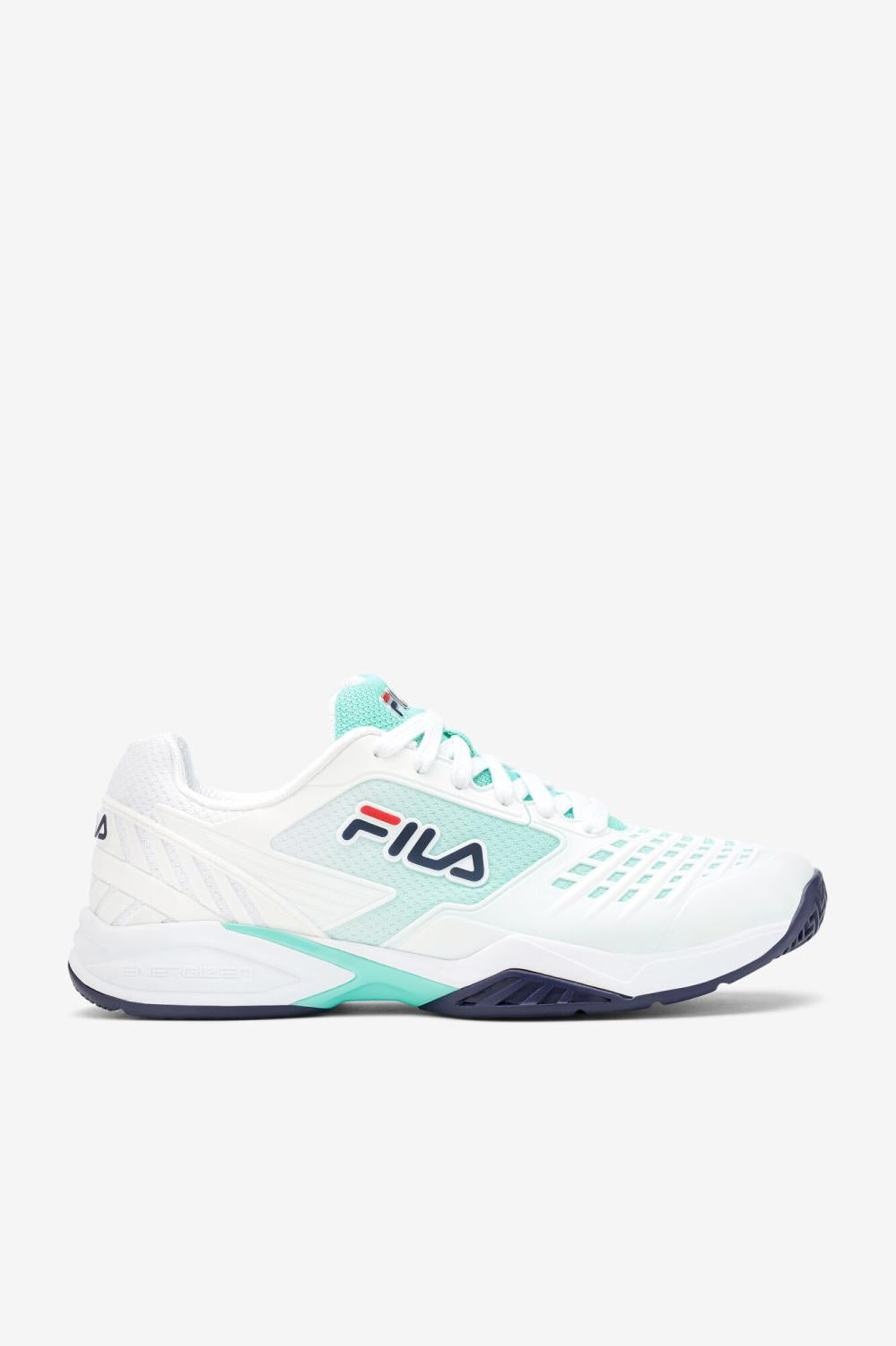 Men Tennis | FILA Men's Axilus 2 Energized 143 WHITE / NAVY / BEACH GLASS