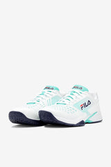 Men Tennis | FILA Men's Axilus 2 Energized 143 WHITE / NAVY / BEACH GLASS
