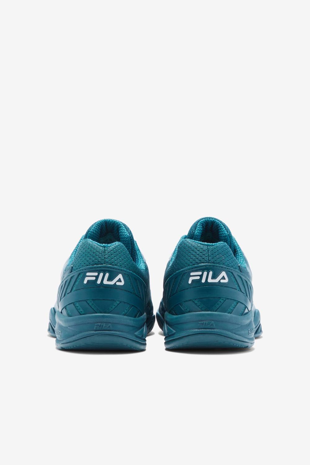Men Tennis | FILA Men's Axilus 2 Energized 415 BLUE CORAL / GREEN ASH / WHITE