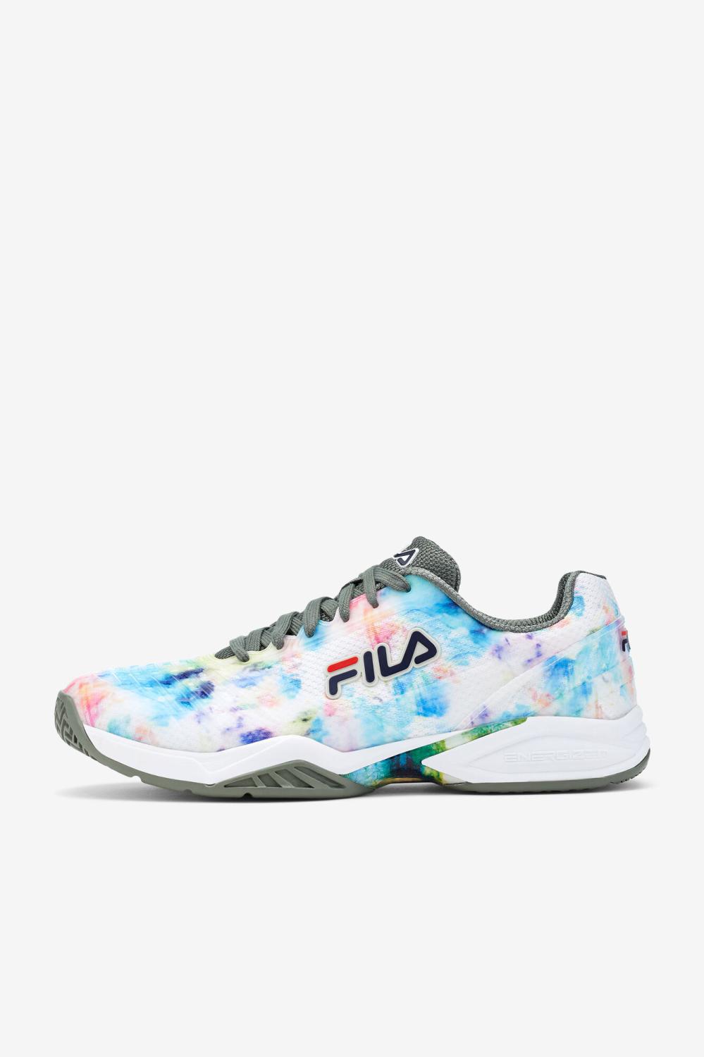 Men Tennis | FILA Men's Axilus 2 Energized 769 MULTI / WHITE / AGAVE GREEN