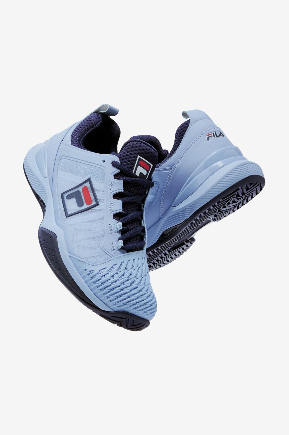 Men Tennis | FILA Men's Speedserve Energized 431 CASHMERE BLUE / FILA NAVY / FILA RED