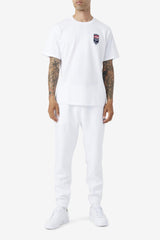 Men Tops | FILA 2Pac Patch Tee 100 WHITE