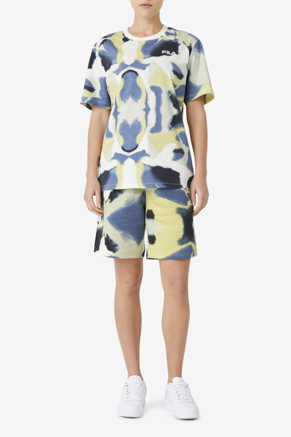 Men Tops | FILA Acotas Tee 177 BABY'S BREATH BRUSHSTROKE PRINT