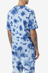 Men Tops | FILA Ayan Tee 436 MAJOLICA BLUE / PUMICE STONE