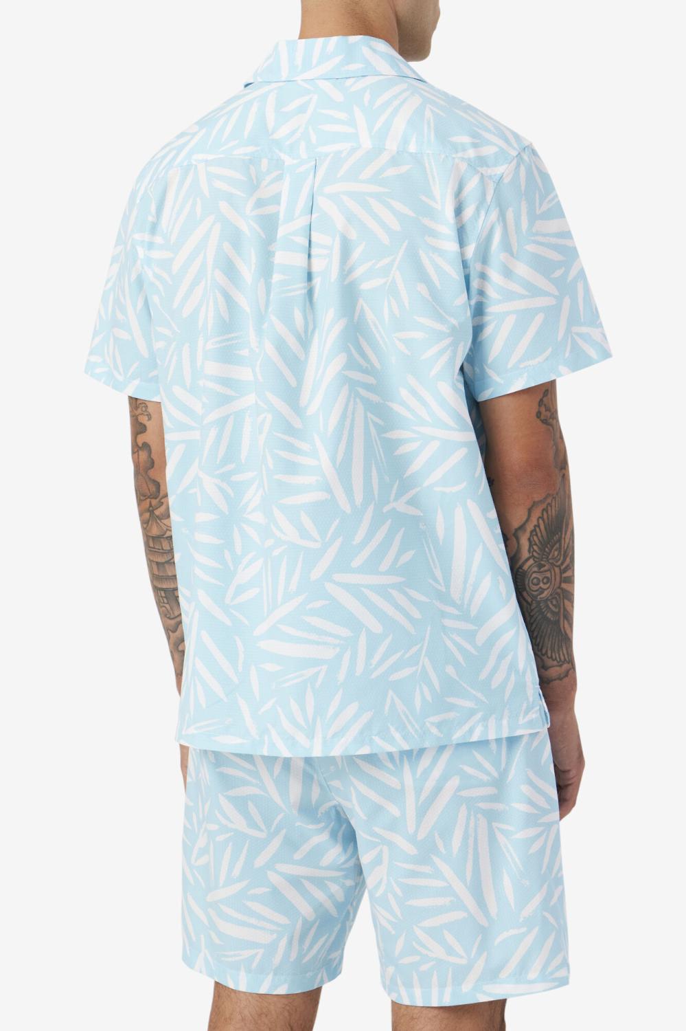 Men Tops | FILA Bamboo Shirt 936 PETIT FOUR / WHITE