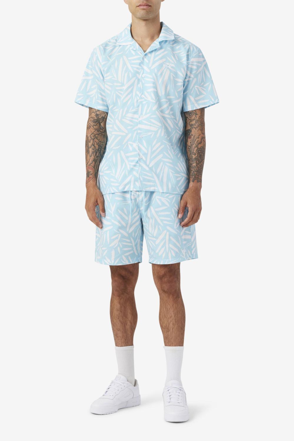 Men Tops | FILA Bamboo Shirt 936 PETIT FOUR / WHITE