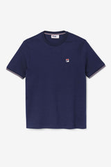 Men Tops | FILA Caleb Crew 410 FILA NAVY