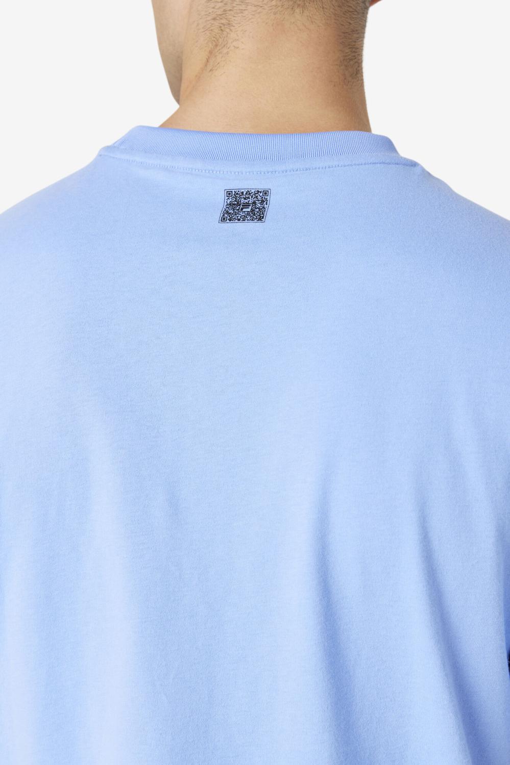 Men Tops | FILA Ceylon Tee 918 CORNFLOWER BLUE