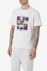 Men Tops | FILA Chathu Tee 149 PUMICE STONE