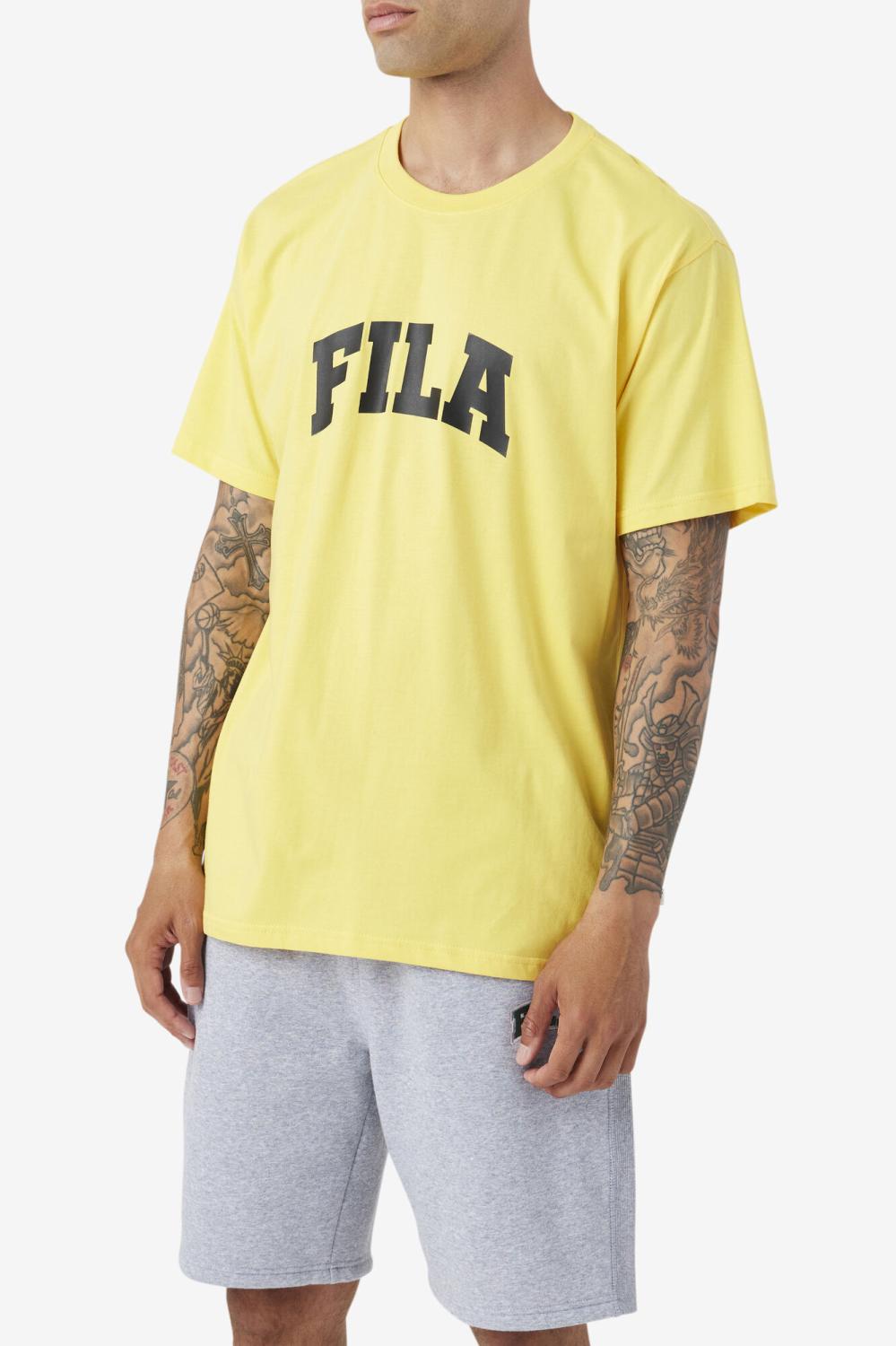 Men Tops | FILA Cody Tee 781 MIMOSA / BLACK