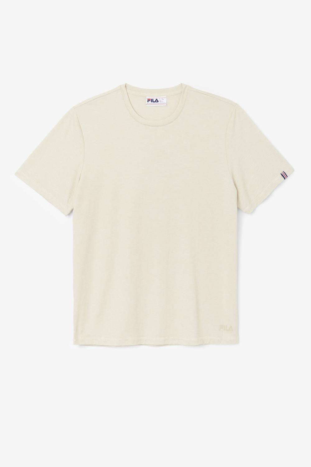Men Tops | FILA Commuter Tee 270 PELICAN HEATHER