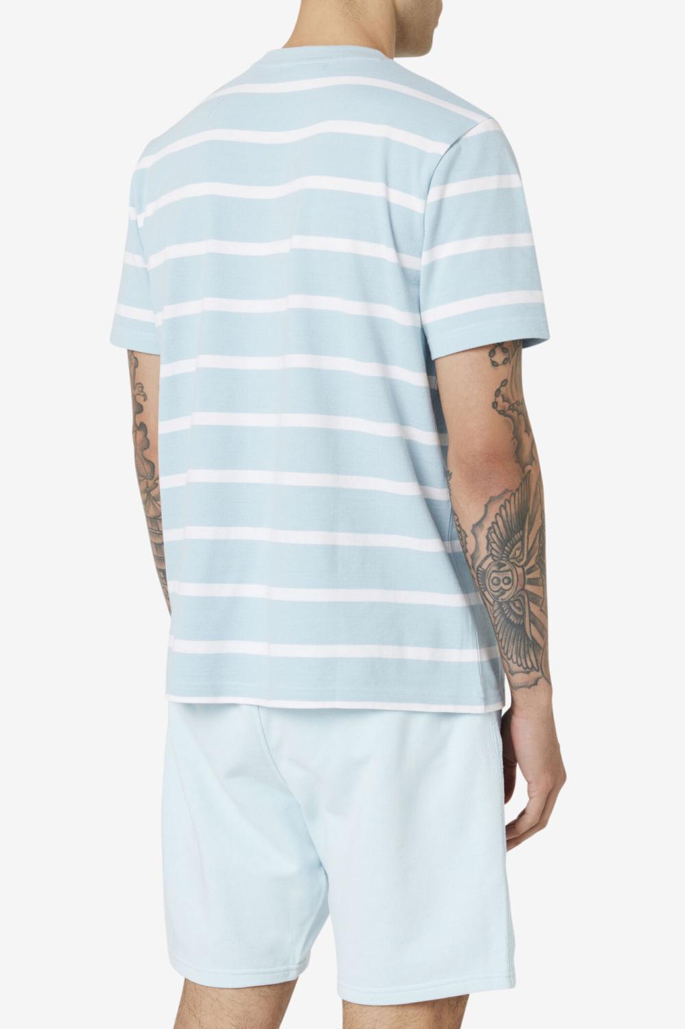 Men Tops | FILA Deny Crew 210 CLEAR BLUE / WHITE