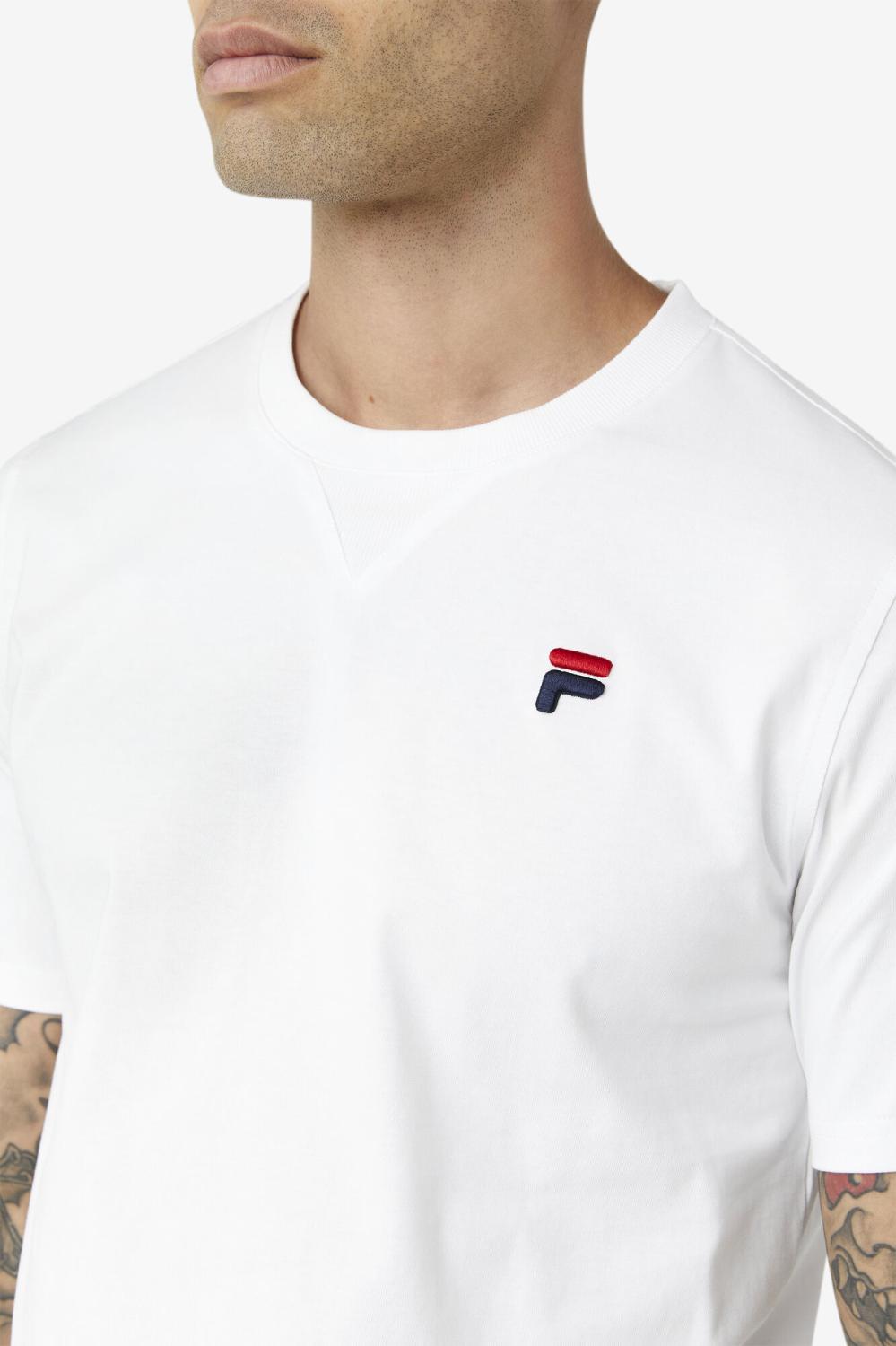 Men Tops | FILA Derion Tee 100 WHITE