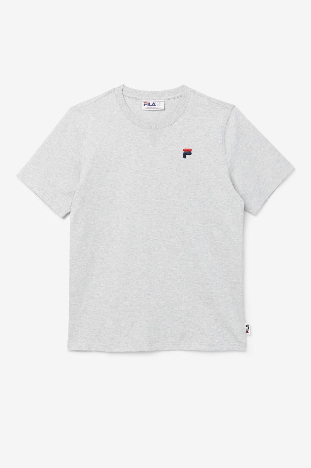 Men Tops | FILA Derion Tee 289 LIGHT GREY