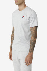 Men Tops | FILA Derion Tee 289 LIGHT GREY