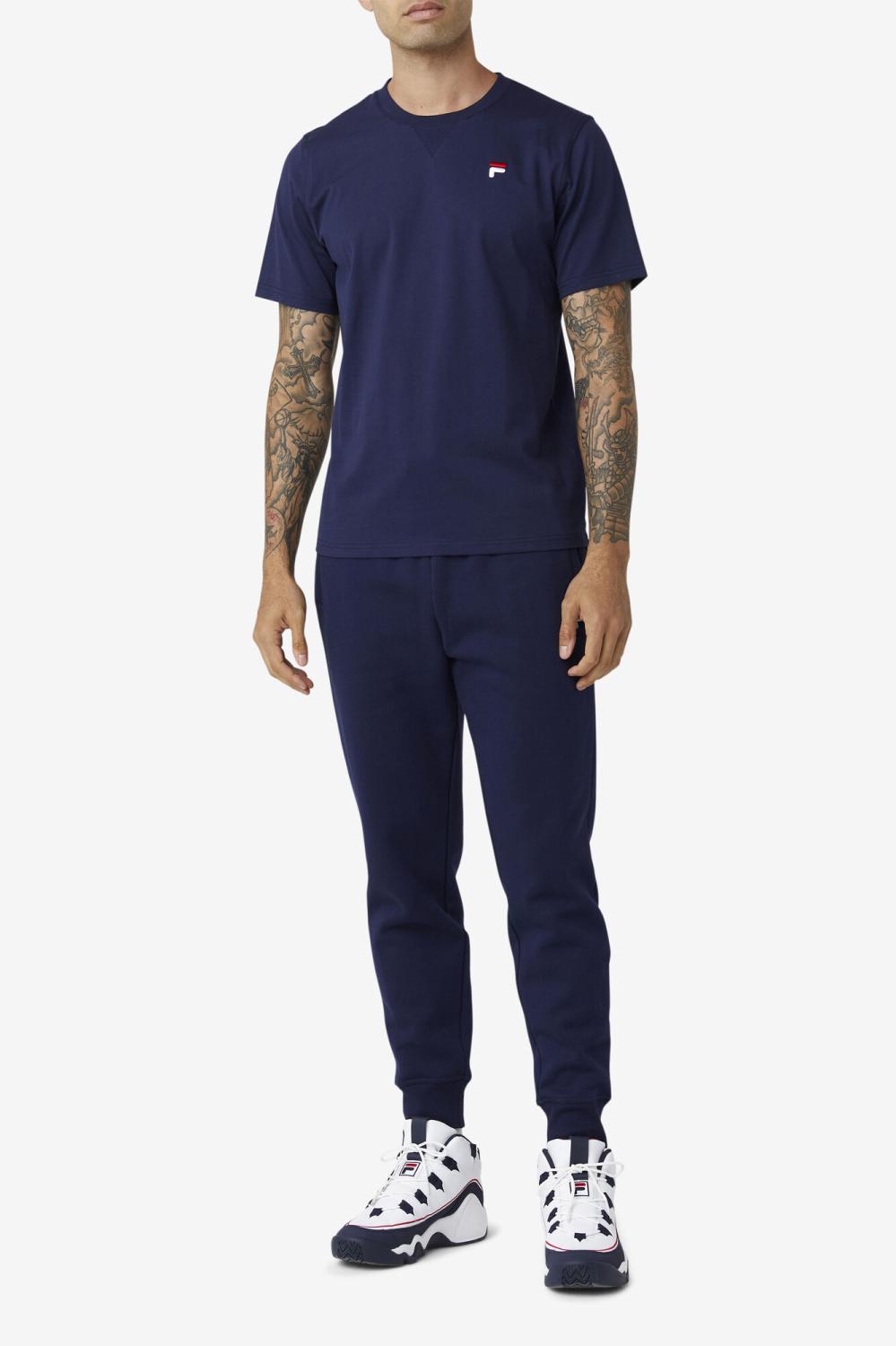 Men Tops | FILA Derion Tee 410 PEACOAT