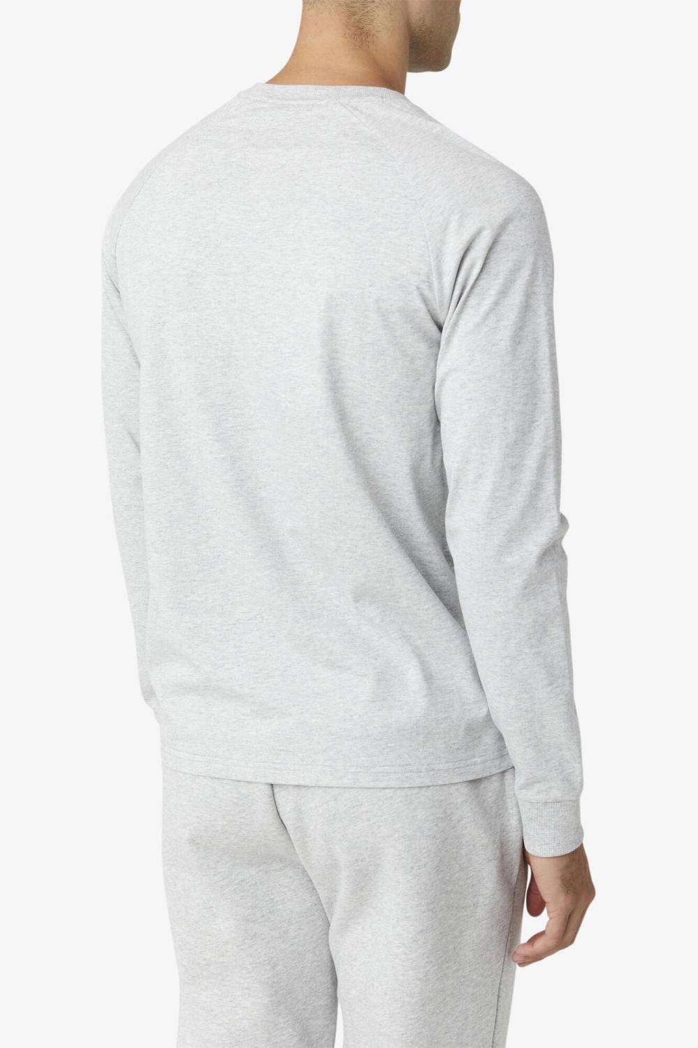 Men Tops | FILA Flynn Long Sleeve Tee 289 LIGHT GREY