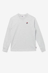 Men Tops | FILA Flynn Long Sleeve Tee 289 LIGHT GREY