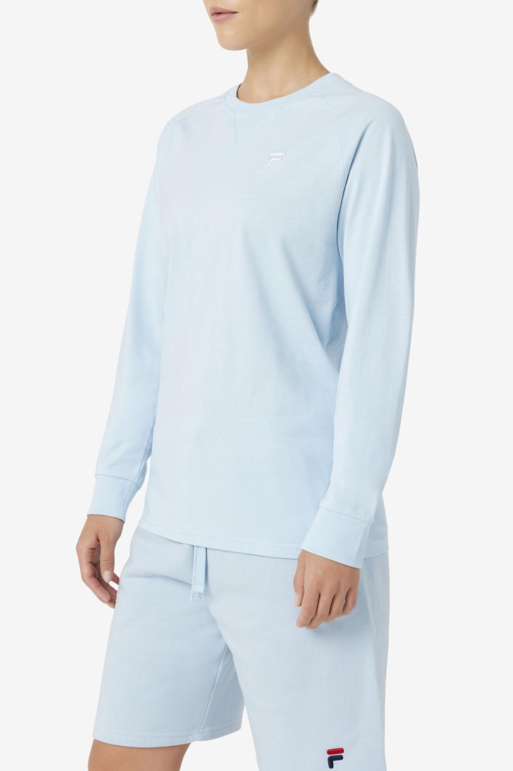 Men Tops | FILA Flynn Long Sleeve Tee 423 ANGEL FALLS