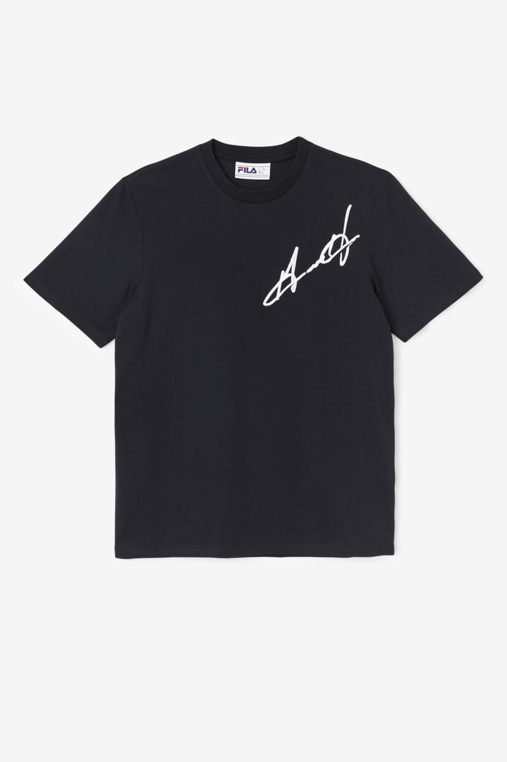 Men Tops | FILA Grant Hill Cormac Tee 001 BLACK