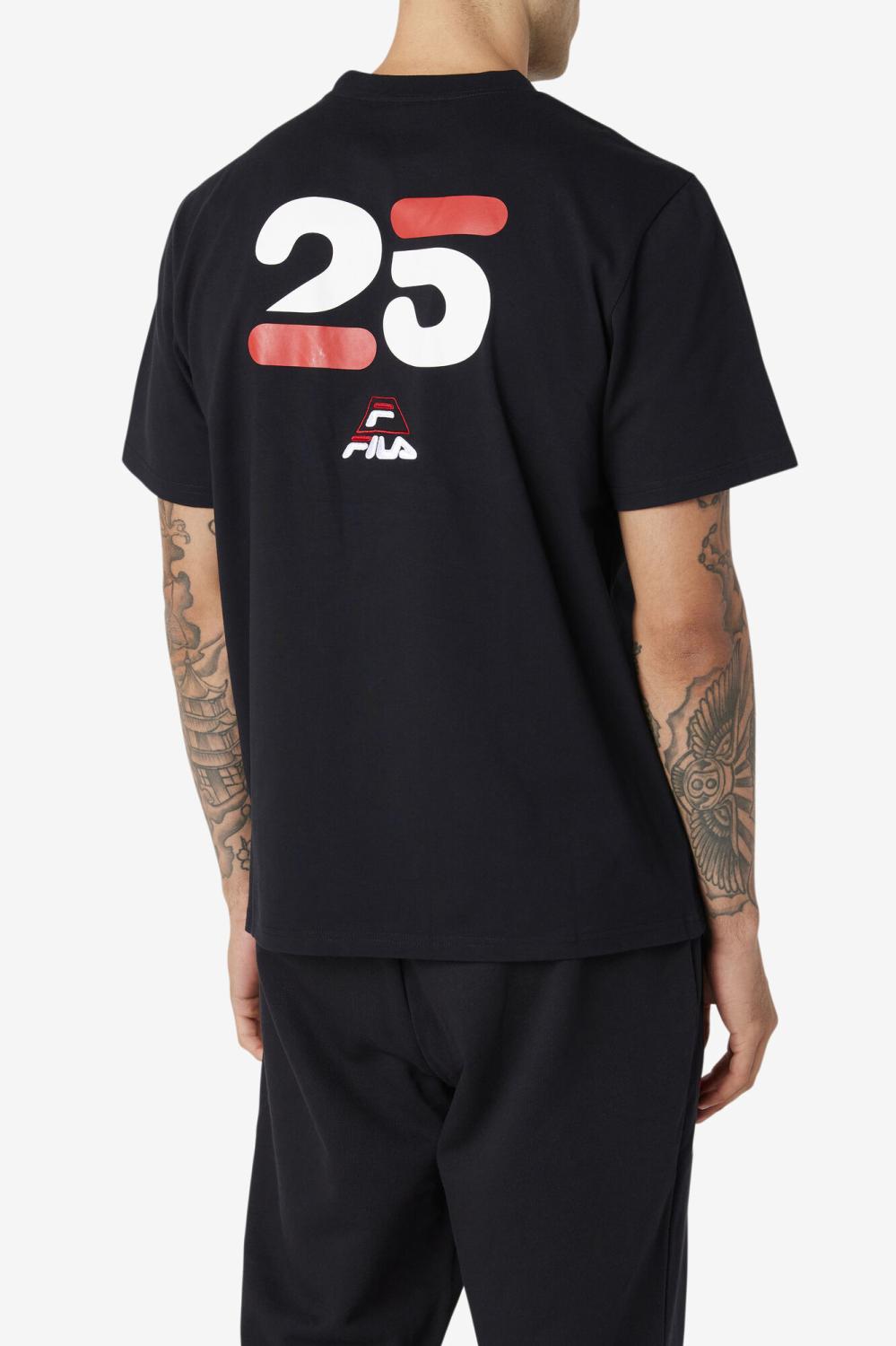 Men Tops | FILA Grant Hill Cormac Tee 001 BLACK