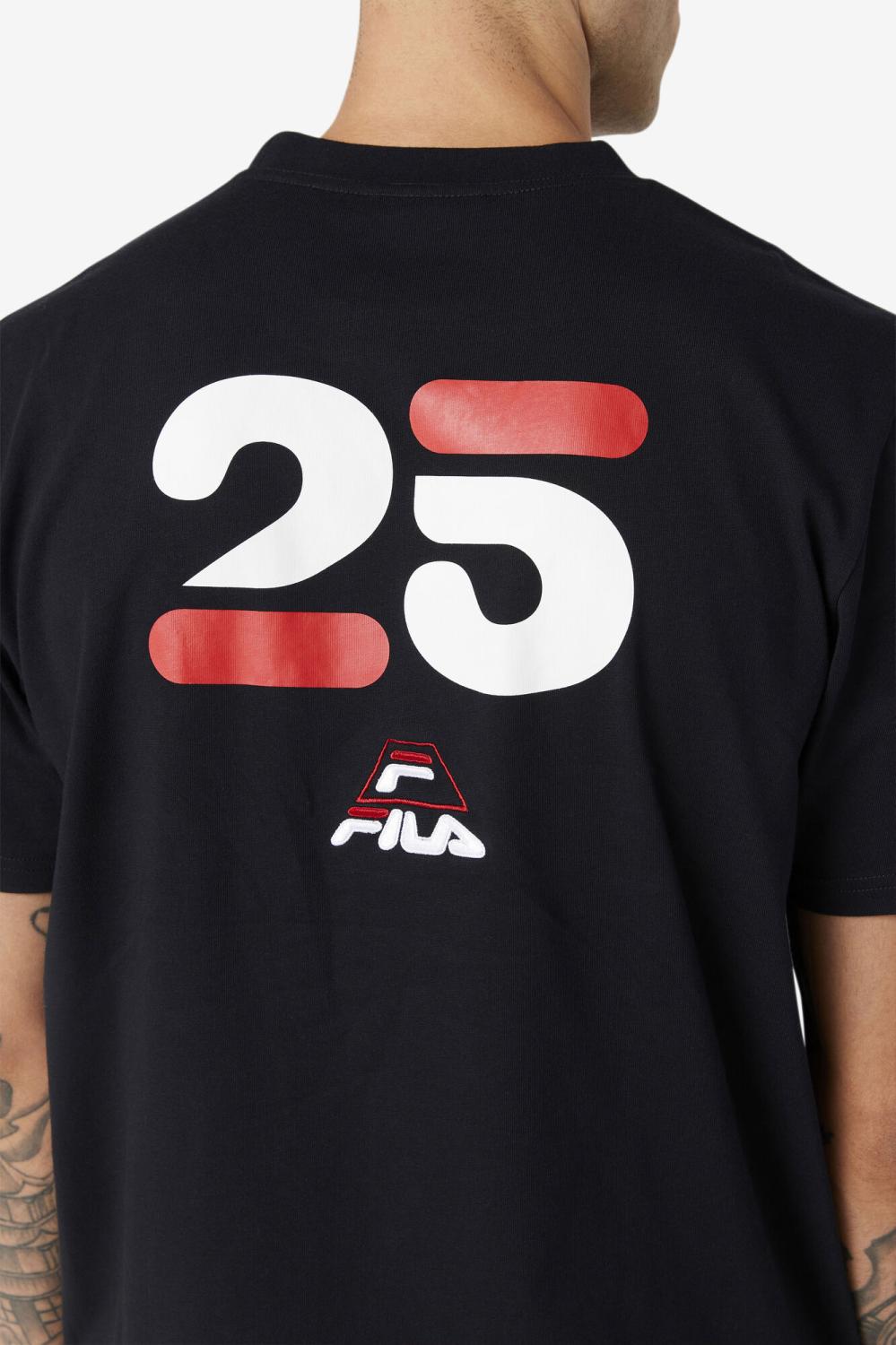 Men Tops | FILA Grant Hill Cormac Tee 001 BLACK