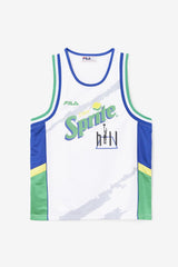 Men Tops | FILA Grant Hill X Sprite Tank 100 WHITE / MAZARINE BLUE / JELLY BEAN / GOLDEN KIWI