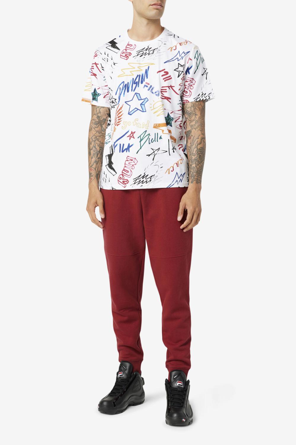 Men Tops | FILA Hiransh Tee 100 WHITE